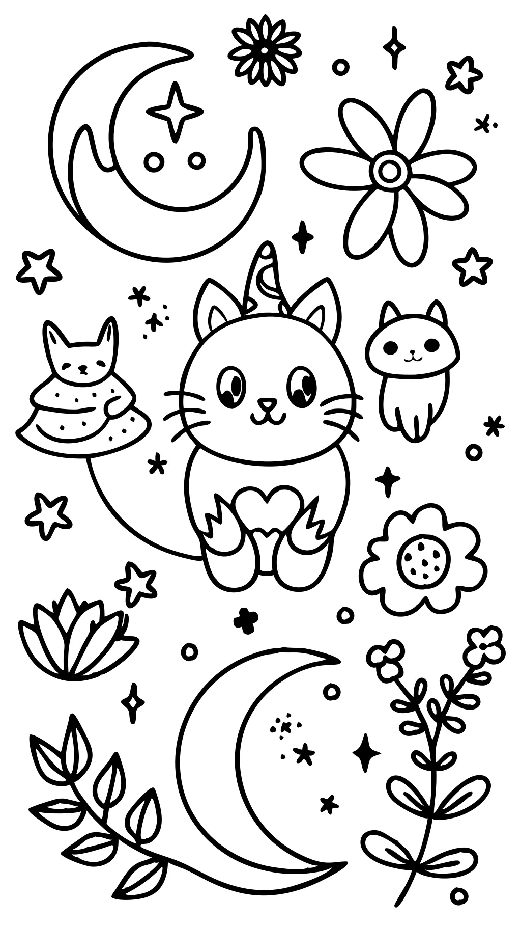 doodle coloring page